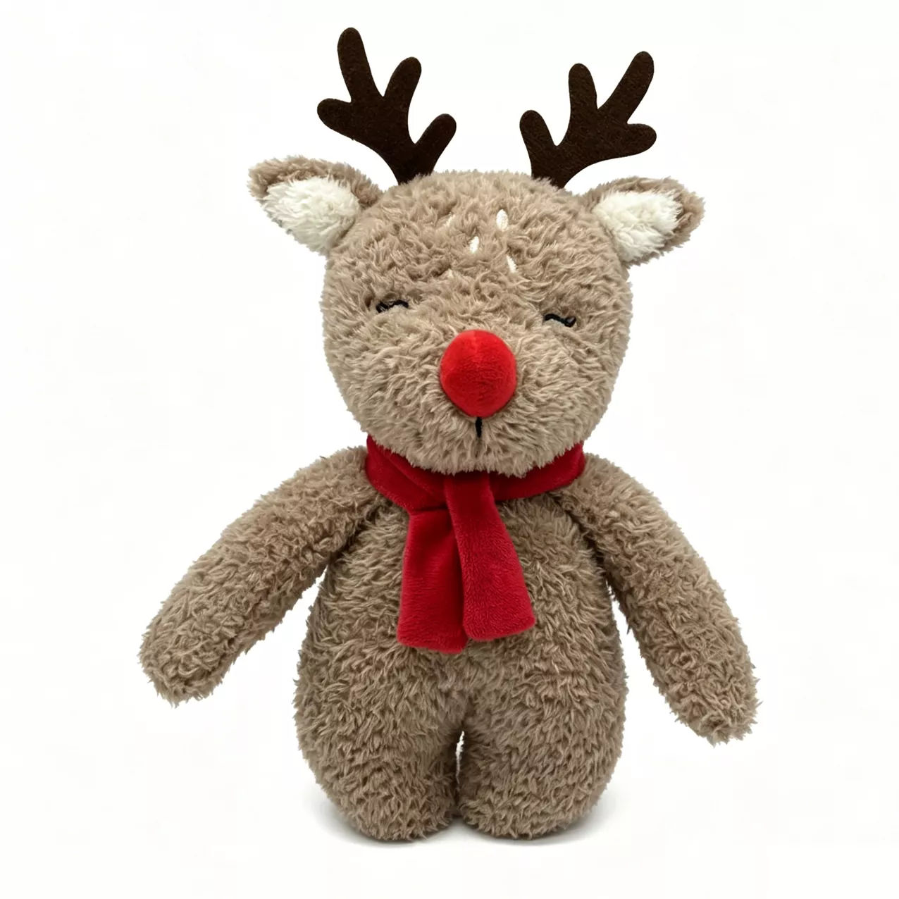 Peluche de Noël renne au nez rouge Peluche de Noël renne au nez rouge